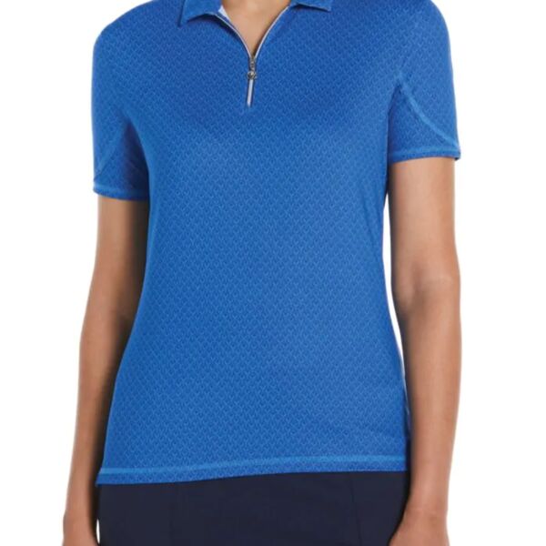 All-Over Stitched Chev Ladies’ Polo Thumbnail