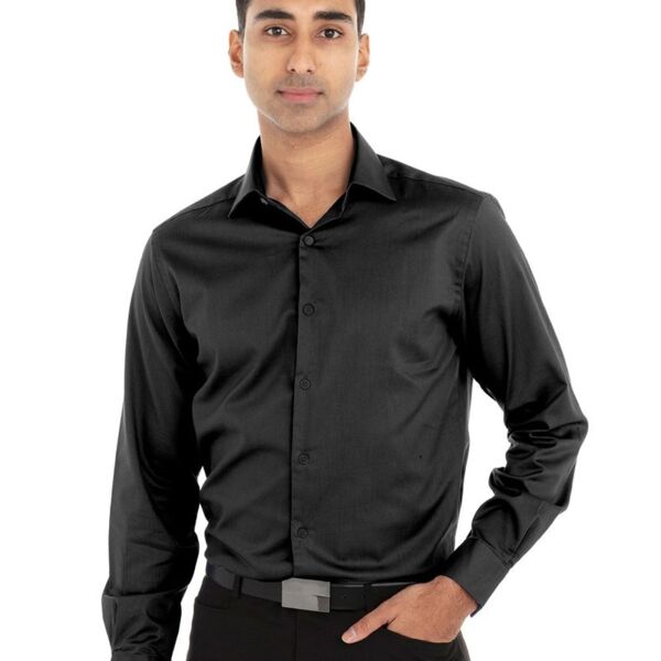 Slim-Fit Twill Shirt Thumbnail